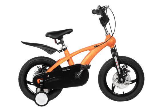 Детский велосипед Miqilong YD Оранжевый 14" MQL-YD14-ORANGE фото