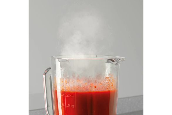 Electrolux Блендер стаціонарний 1400Вт, чаша-1750мл, скло, вакуумний, кришення льоду, приготування супу, імпульсний режим, метал