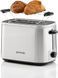Gorenje Тостер 800Вт, підігрів, розморожування, пластик, сріблястий