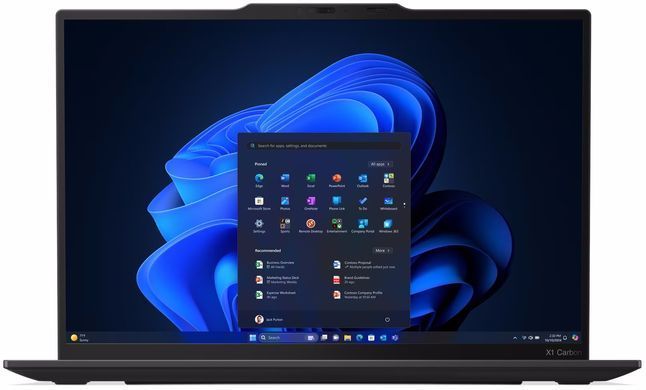 Lenovo Ноутбук Lenovo ThinkPad X1 Carbon-13 14" WUXGA Touch AG, Intel U7-258V, 32GB, F1TB, UMA, Win11P, чорний 21NTS1G900 фото