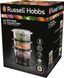 Пароварка Russell Hobbs Kitchen Collection, 400Вт, резервуар для води -0,5л, механічне керування, нерж. сталь/пластик, чорний 6 - магазин Coolbaba Toys
