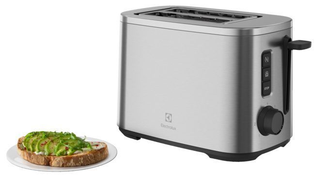 Electrolux Тостер, 800Вт, дисплей, нерж