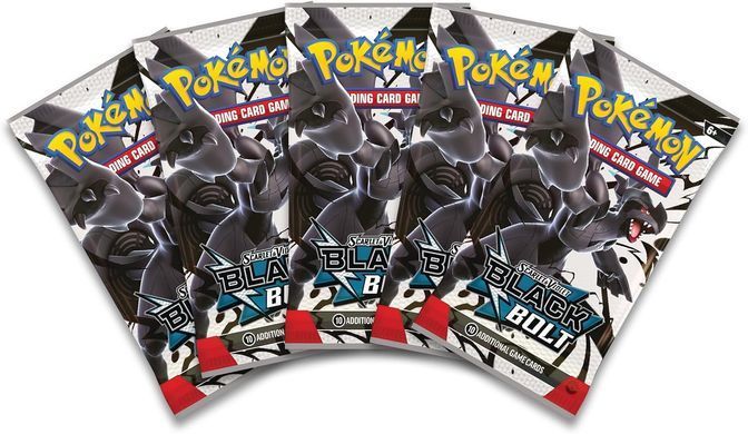 Pokemon TCG Trading card game Pokemon: Black Bolt - Binder Collection SV10.5 196214113947 фото
