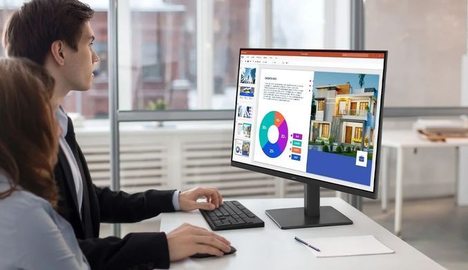 Samsung Монітор Samsung 27" S27F320 HDMI, IPS, 120Hz LS27F320GAIXCI фото