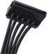 SilverStone Блок питания Decathlon (750W), >90%, 80+ Gold, 120мм, 1xMB, 24pin(20+4), 2xCPU 8pin(4+4), 6xMolex, 8xSATA, 4xPCIe 8pin(6+2), Fully modular 14 - магазин Coolbaba Toys