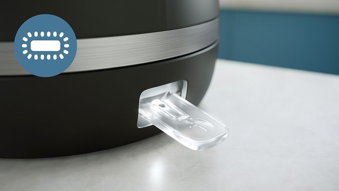 Philips Электрочайник Double Walled Kettle, 1.7л, Strix, с двойными стенками, STRIX, черный HD9395/90 фото