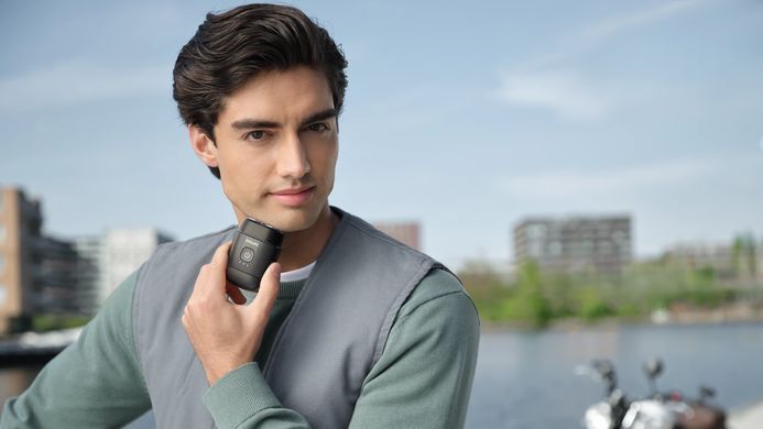 Philips Бритва електр. Philips Shaver 500 Series роторная, бритв.головок-2, Li-Ion, сух.+влажн., дорожн.футляр, черный S591/05 фото