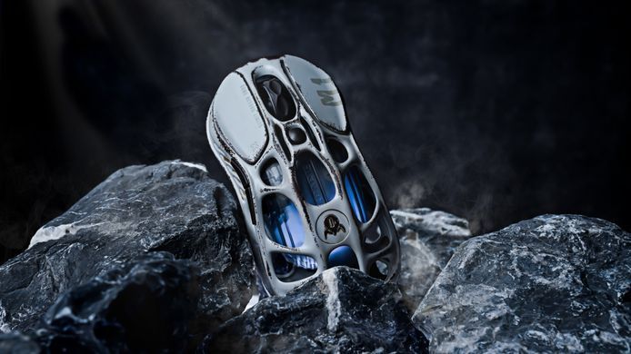 GravaStar Миша Mercury M1 Pro, magnesium alloy body, BT/WL/USB-A, RGB, Battle-Worn GRAVASTARM1PRO_WSM фото