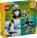 LEGO Конструктор LEGO Creator Дикі тварини: пандові 10 - магазин Coolbaba Toys