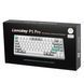 Lemokey Клавіатура механічна P1 Pro 84Key, Keychron Super Banana, WL/BT/USB-A, QMK/VIA, Hot-Swap, EN/UKR, RGB, Knob, Space Silver 11 - магазин Coolbaba Toys