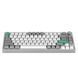 Lemokey Клавіатура механічна P1 Pro 84Key, Keychron Super Banana, WL/BT/USB-A, QMK/VIA, Hot-Swap, EN/UKR, RGB, Knob, Space Silver 5 - магазин Coolbaba Toys