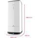Ariston Водонагрівач електр. Ariston QUADRIS 150 WIFI FR EU прямокутний, 150л, 2,4кВт, сух. нагр. елемент, ел. кер-ня, B, Франція, білий