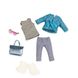 Набор одежды для кукол LORI голубое пальто 1 - магазин Coolbaba Toys