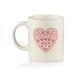 ARDESTO Mug Heart, 320ml, ceramic, white 2 - магазин Coolbaba Toys