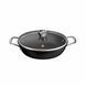 Tefal Сотейник Tefal Excellence+, з кришкою, 24см, алюміній, скло, бакеліт, чорний 1 - магазин Coolbaba Toys