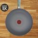 Tefal Сковорода Halo EUCALYPTUS, 28см, алюміній, бакеліт, сірий 3 - магазин Coolbaba Toys