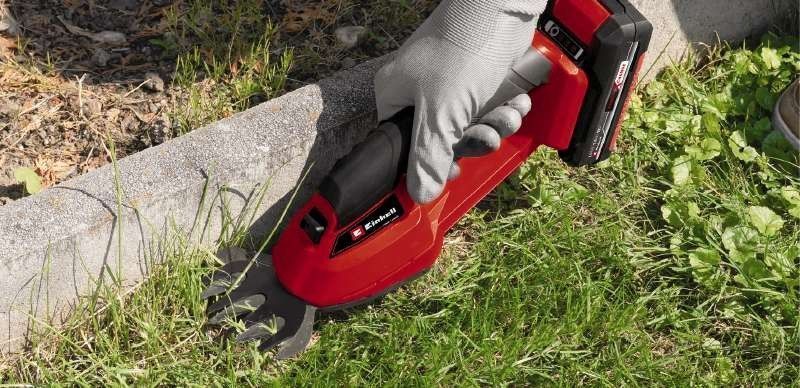 Einhell Ножиці для трави акум Einhell GE-CG 18/1 Li-Solo, PXC, леза 100 мм, 0.65 кг (без АКБ і ЗП) 3410382 фото