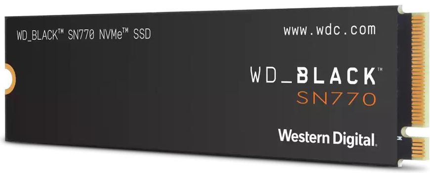 Накопичувач SSD WD M.2 1TB PCIe 4.0 Black SN770 WDS100T3X0E фото
