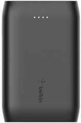 Акумулятор портативний літій-іонний Power Bank Belkin 10000мА·год 15Вт, 2хUSB-A/USB-C, чорний BPB011BTBK фото