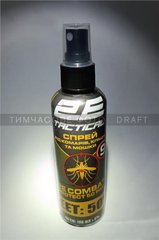 2E Спрей від комарів, кліщів та мошки Combat Protect 50 Pro, 100 мл