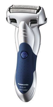 Panasonic Бритва електр. сіткова, 7600 об/хв, бритв.головок-3, Li-Ion, сух.+волог., тример, срібно-синій ES-SL41-S520 фото