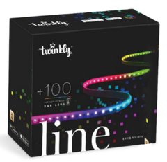 Smart LED Twinkly Line RGB, подовжувач TWL100STW-BEU 1,5м, Gen II, IP20, кабель чорний - купити в інтернет-магазині Coolbaba Toys