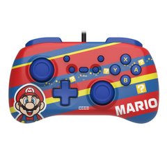 Геймпад дротовий Horipad Mini (Mario) для Nintendo Switch, Red/Blue 810050910835 фото