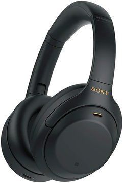 Sony Навушники Over-ear WH-1000XM4 BT 5.0, ANC, Hi-Res, AAC, LDAC, Wireless, Mic, Чорний WH1000XM4B.CE7 фото