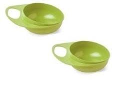Тарілка Nuvita для годування Easy Eating глибока 2шт. салатова NV8431Lime фото