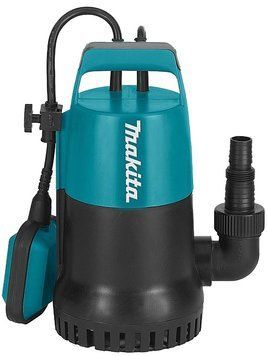 Makita Насос садовий погружний PF0300, 300 Вт, 8400 л/г, 5 м PF0300 фото