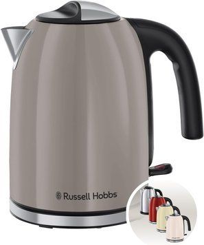 Russell Hobbs Електрочайник Russell Hobbs, 1.7л, метал, мокко 28511-70 фото