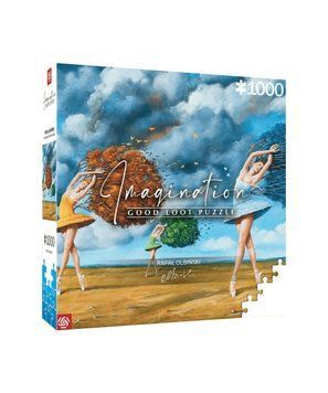 GoodLoot Пазл Imagination: Rafal Olbinski The Shape of Color Green Puzzles 1000 эл. 5908305243717 фото