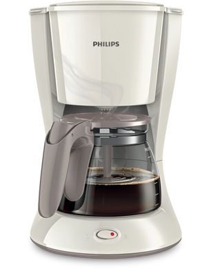 Кофеварка Philips капельная Daily Collection, 1,2л, молотый, белый HD7461/00 фото