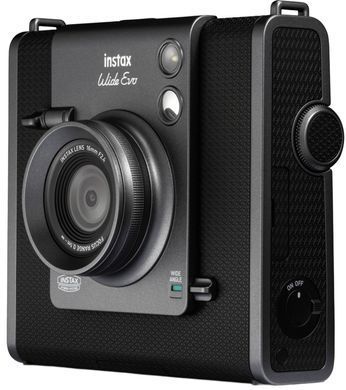Fujifilm Фотокамера моментальной печати Instax Wide Evo Black 16840933 фото