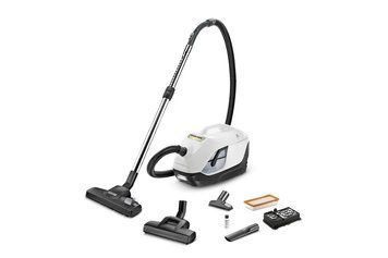 Karcher Пылесос моющий DS 6 Plus, 650Вт, вода -2 л, НЕРА, белый 1.195-252.0 фото