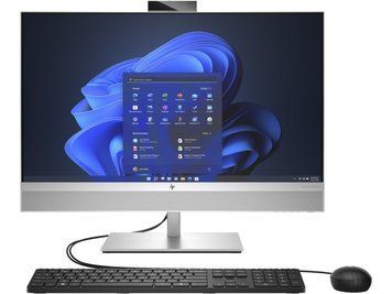 HP Комп'ютер персональний моноблок EliteOne 870-G9 27"FHD IPS AG, Intel i7-13700, 16GB, F512GB, UMA, WiFi, кл+м, Win11P 7B092EA фото