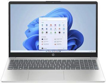 HP Ноутбук HP 15-fd0196ua 15.6" FHD IPS AG, Intel 3-100U, 16GB, F512GB, UMA, DOS, білий CS8M0EA фото