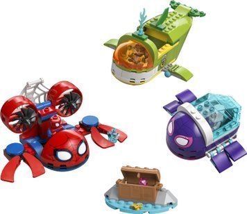 LEGO Конструктор LEGO Spidey Павук: Підводні транспортні засоби 11207 фото
