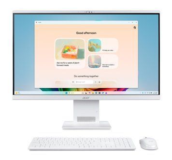 Acer Комп'ютер персональний моноблок Acer Aspire S27B-UGMTL-U 27" FHD, Intel U5-115U, 16GB, F1TB, UMA, WiFi, кл+м, Lin, білий DQ.BSVME.004 фото