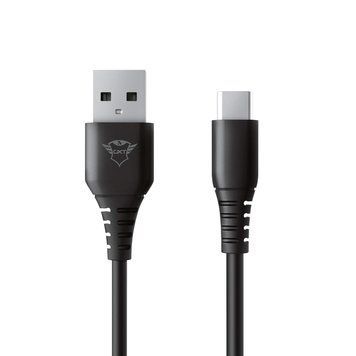 Trust Кабель USB-C > Lightning заряджання/синхронізації GXT 226 FOR PS5 3м, Type-C, чорний 24168_TRUST фото