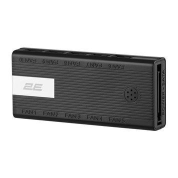 2E Gaming Контролер 2E GAMING CONTR-V ARGB 10 fans 4pin, SATA +5V 3pin, пульт 2E-CONTR-V фото