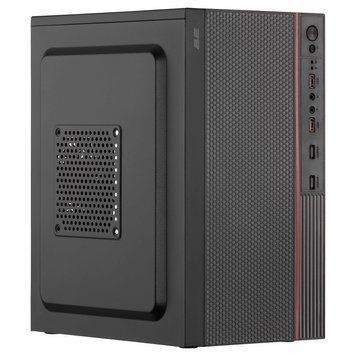 2E Корпус 2E TeamX TMX03 з БЖ 2E ATX500W, 2xUSB3.0, 1x80мм, VGA 220мм, mATX, чорний 2E-TMX03-500 фото