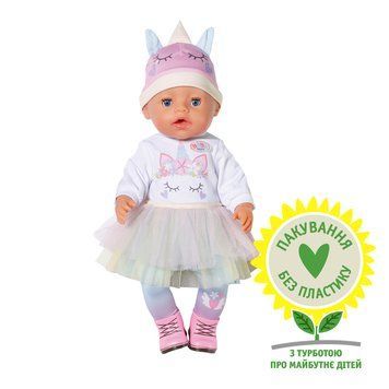 Кукла BABY BORN - ЧУДЕСНЫЙ ЕДИНОРОГ (43 см, с аксессуарами) 836378 фото