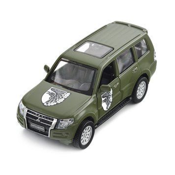 Автомодель серии "Шевроны Героев" - MITSUBISHI PAJERO 4WD TURBO - "93 ОМБр" 250283M фото