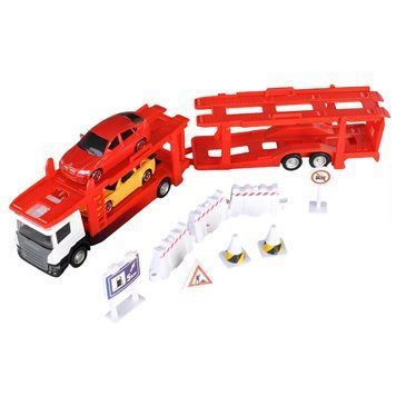 Игровой набор - АВТОПЕРЕВОЗЧИК SCANIA (автоперевозчик, 2 машины, аксессуары) 250415U фото