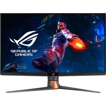 ASUS Монитор 32" ROG Swift PG32UQXR 2xHDMI, 2xDP, 2xUSB, IPS, 3840x2160, 160Hz, 1ms, sRGB 160%, FreeSync, HAS, HDR1000 90LM0833-B01370 фото