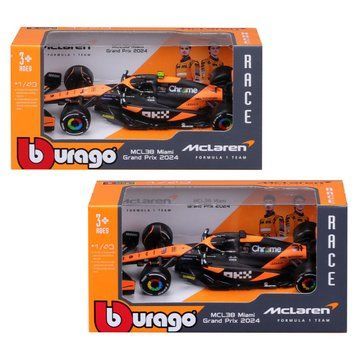 Автомодель - MCLAREN F1 MCL38 (2024) (1:43) 18-38214 фото