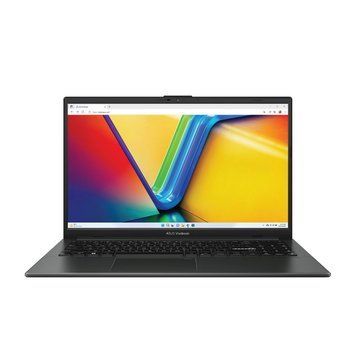 ASUS Ноутбук ASUS Vivobook Go 15 E1504FA-BQ050 15.6" FHD IPS, AMD R5-7520U, 8GB, F512GB, UMA, NoOS, Чорний 90NB0ZR2-M03ZN0 фото