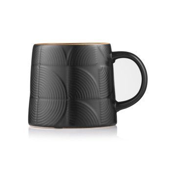 ARDESTO Mug Dafne, 420ml, ceramic, black AR3067BK фото