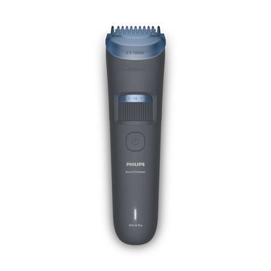 Philips Триммер Philips Series 3000 для бороды и усов, акум., сталь, синий BT3617/15 фото